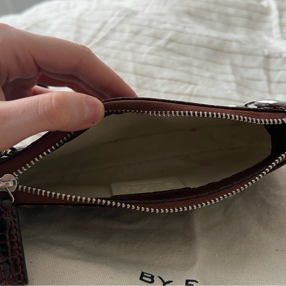 By Far Mini Rachel Nutella Croco Embossed Leather - Picture 10 of 11